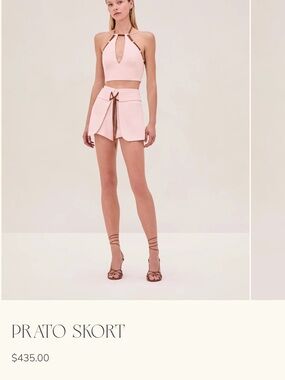 Prato Skort and Saya Top SET